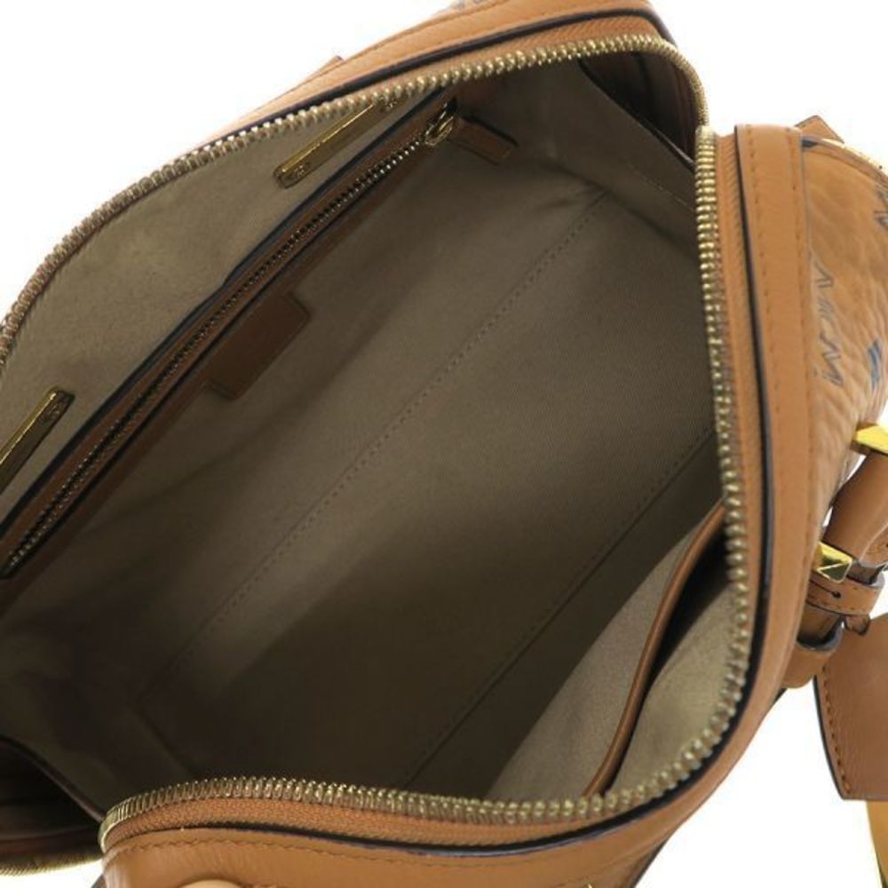 Mcm Small Essential Boston Bag